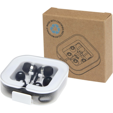Logotrade advertising products photo of: Baekdu wired Type-C headset with recycled plastic storage box