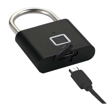 Logo trade promotional merchandise image of: SCX.design T11 smart fingerprint padlock