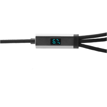 Logo trade promotional giveaway photo of: SCX.design C53 100W 5-in-1 rPET ultra fast charging cable