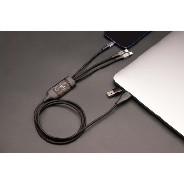 Logotrade advertising product image of: SCX.design C50 5-in-1 fast charging 100W/5A cable with digital display