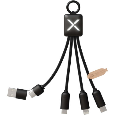 Logotrade advertising products photo of: SCX.design C13 15W 5-in-1 charging cable