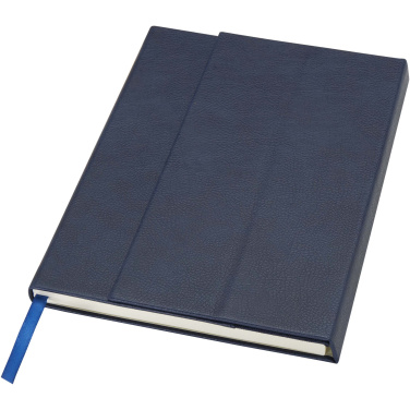 Logo trade promotional gifts image of: Alejandra A5 recycled plastic hard cover notebook