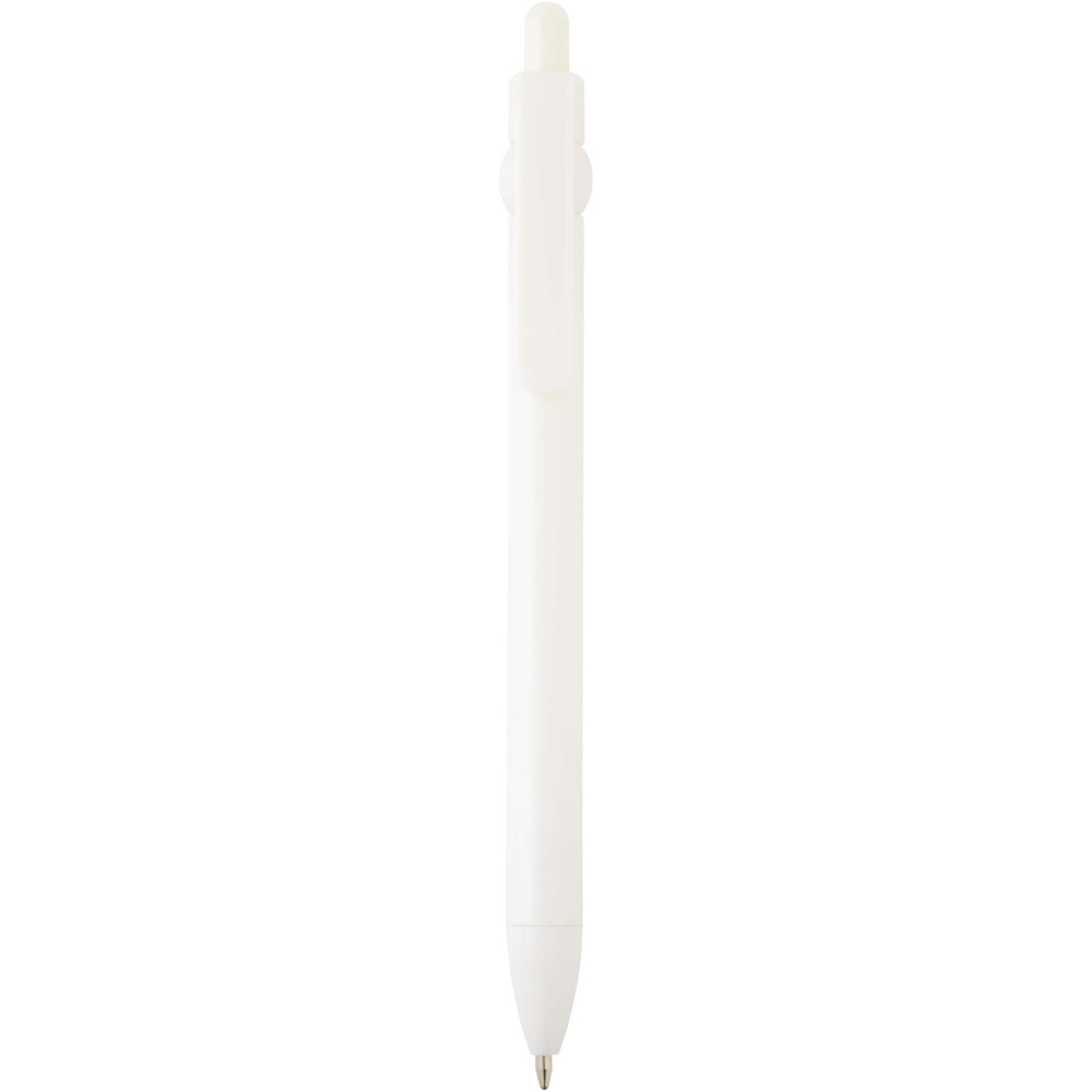 Logo trade business gifts image of: Fidget recycled plastic ballpoint pen (black ink)