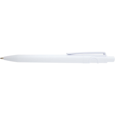Logo trade promotional giveaways picture of: Unica recycled plastic ballpoint pen (black ink)
