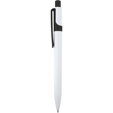 Logo trade promotional products image of: Unica recycled plastic ballpoint pen (black ink)
