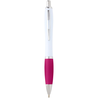 Logo trade promotional giveaways picture of: Nash recycled plastic ballpoint pen (black ink)