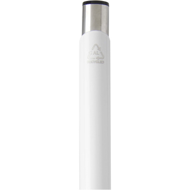 Logo trade promotional merchandise photo of: Moneta recycled aluminium ballpoint pen (blue ink)