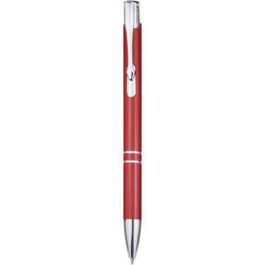 Logotrade promotional merchandise photo of: Moneta recycled aluminium ballpoint pen (blue ink)