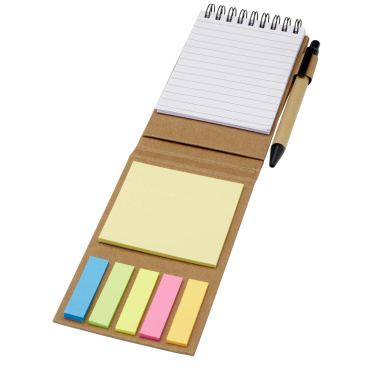 Logotrade promotional items photo of: Flipper sticky notepad with ballpoint pen (black ink)