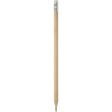 Logo trade promotional products image of: Graffo pencil with eraser