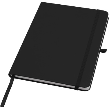 Logotrade promotional item picture of: Teak A5 recycled hard cover notebook with lined pages