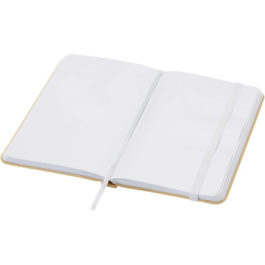 Logo trade promotional products picture of: Reed A6 recycled hard cover notebook with plain pages