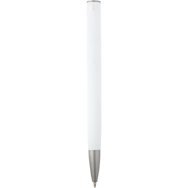 Logo trade promotional giveaways image of: Ziguur recycled aluminium ballpoint pen (black ink)