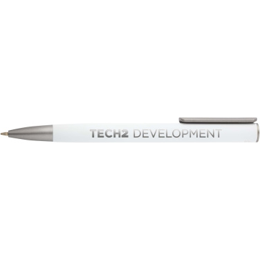 Logo trade promotional gifts picture of: Ziguur recycled aluminium ballpoint pen (black ink)