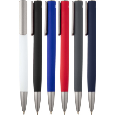 Logotrade promotional giveaway image of: Ziguur recycled aluminium ballpoint pen (black ink)
