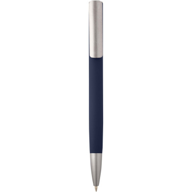 Logo trade promotional giveaways picture of: Ziguur recycled aluminium ballpoint pen (black ink)