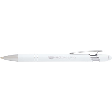Logotrade promotional merchandise photo of: Kish ballpoint pen with silver finish (black ink)
