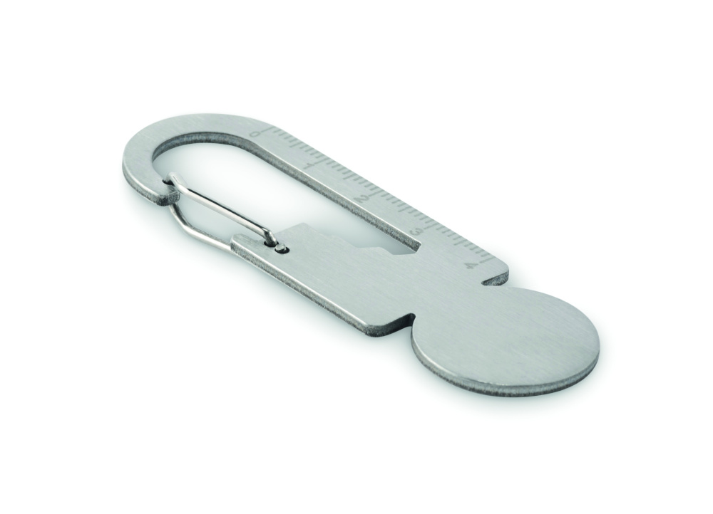 Logotrade promotional item image of: Multifunctional key ring token