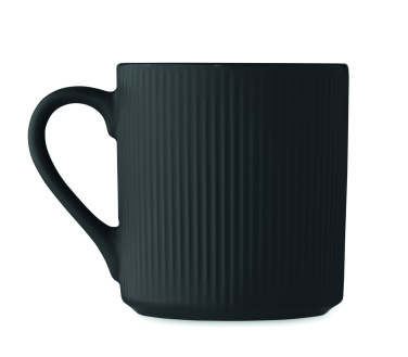Logotrade promotional gift picture of: Ribbed ceramic mug mat 340 ml