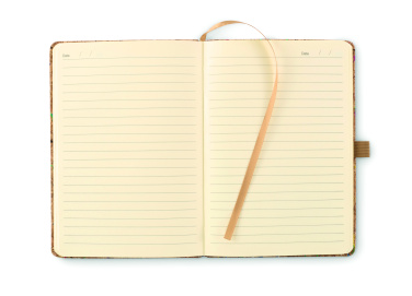 Logotrade promotional merchandise image of: A5 cork coloured notebook