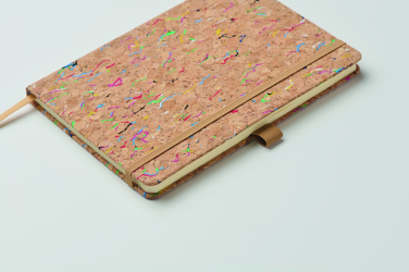 Logotrade advertising products photo of: A5 cork coloured notebook