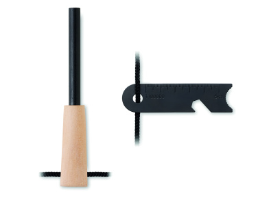 Logo trade promotional gifts picture of: Pine wood fire starter tools