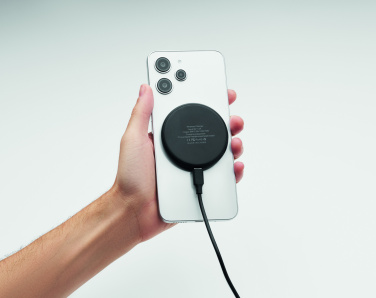 Logo trade promotional giveaways picture of: 3 in 1 wireless charger 15W