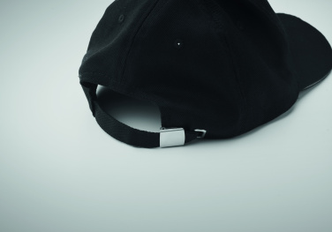 Logo trade promotional giveaways image of: 5 panel LED cotton cap 220gr/m²