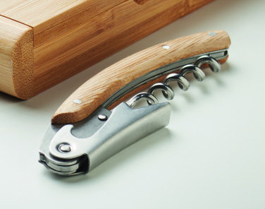 Logo trade promotional items image of: Stainless steel waiter's knife