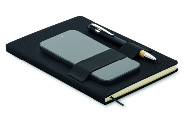 Logotrade corporate gift picture of: A5 RPET notebook with pen