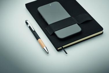 Logotrade promotional giveaway image of: A5 RPET notebook with pen