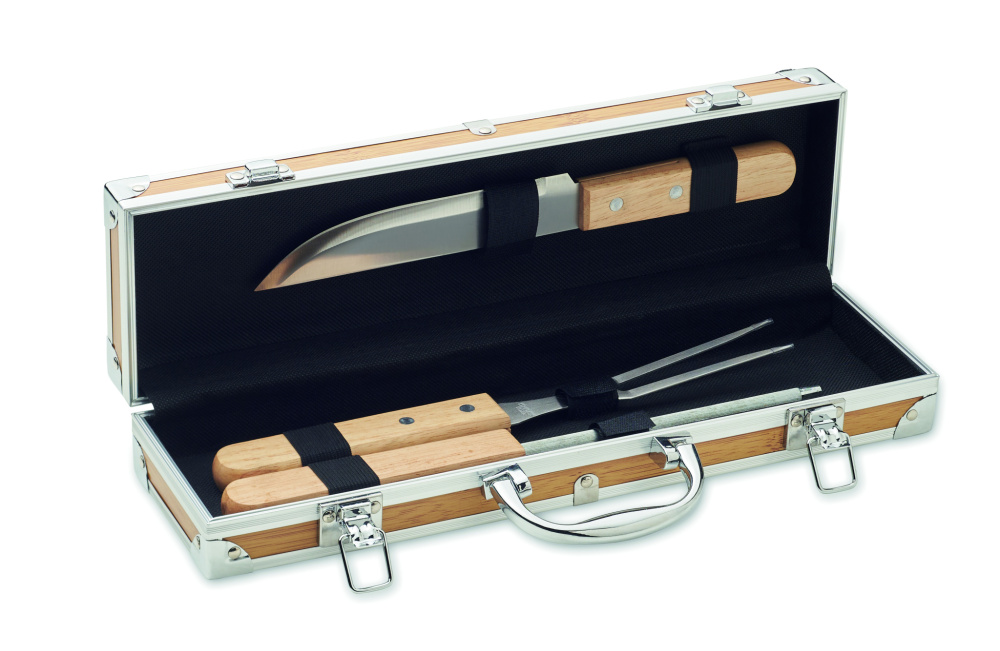 Logotrade promotional gift picture of: Stainless steel barbecue tools