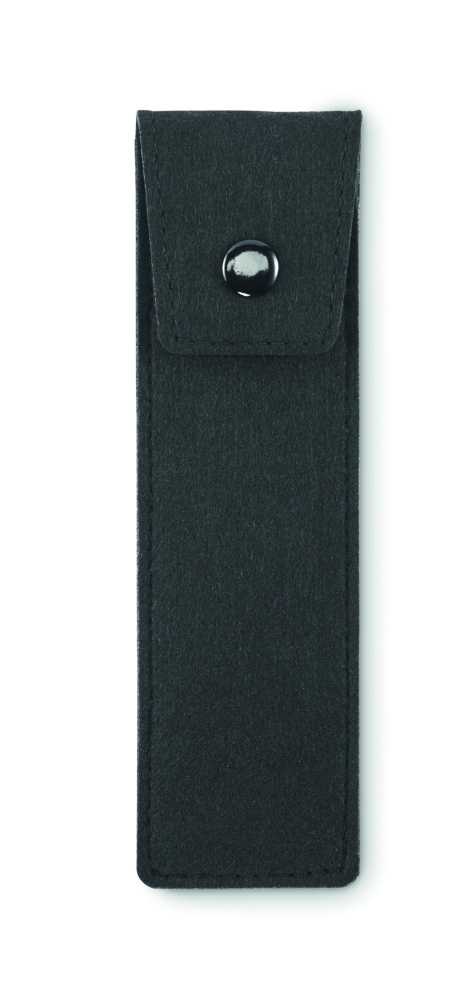 Logotrade promotional item image of: RPET felt pencil case