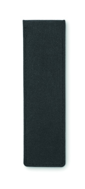 Logo trade promotional giveaways image of: RPET felt pencil case
