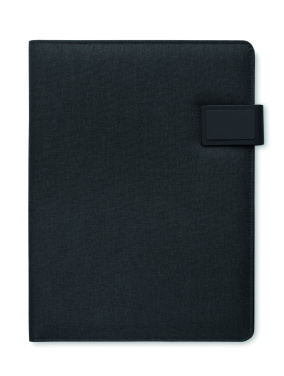 Logo trade promotional items picture of: A4 folder and wireless charger
