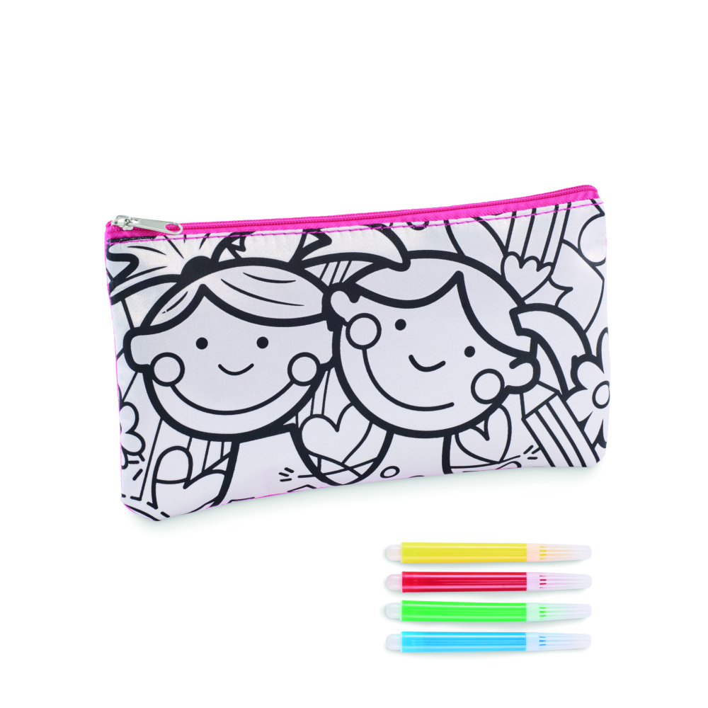 Logotrade promotional items photo of: Pencil case with markers