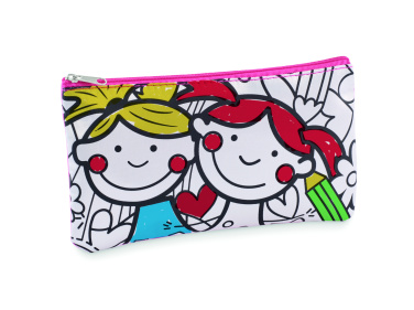 Logotrade promotional giveaway image of: Pencil case with markers