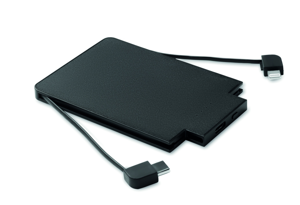 Logo trade business gifts image of: Magnetic power bank 2500 mAh