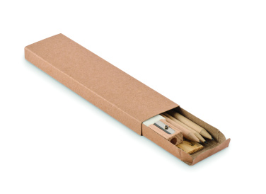 Logo trade promotional merchandise image of: Paper box stationery set
