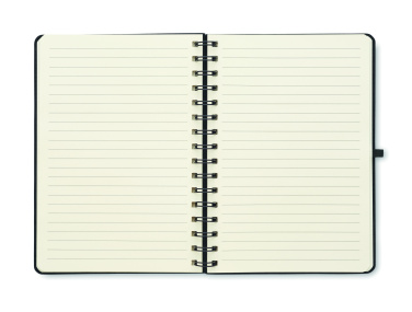 Logotrade advertising product image of: A5 notebook with phone holder