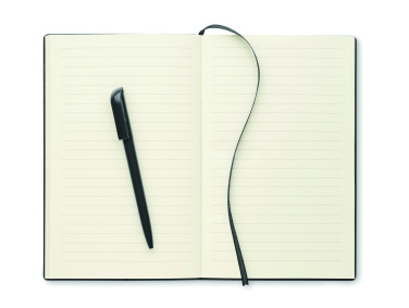 Logo trade promotional item photo of: A5 PU notebook with pen