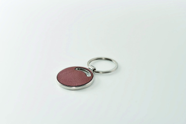 Logo trade promotional merchandise image of: Round shape key ring