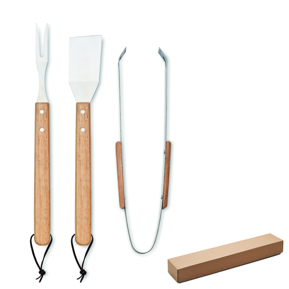 Logotrade advertising product image of: Oakwood barbecue set