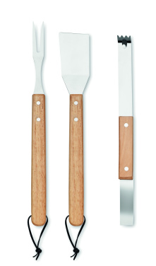 Logo trade advertising products image of: Oakwood barbecue set
