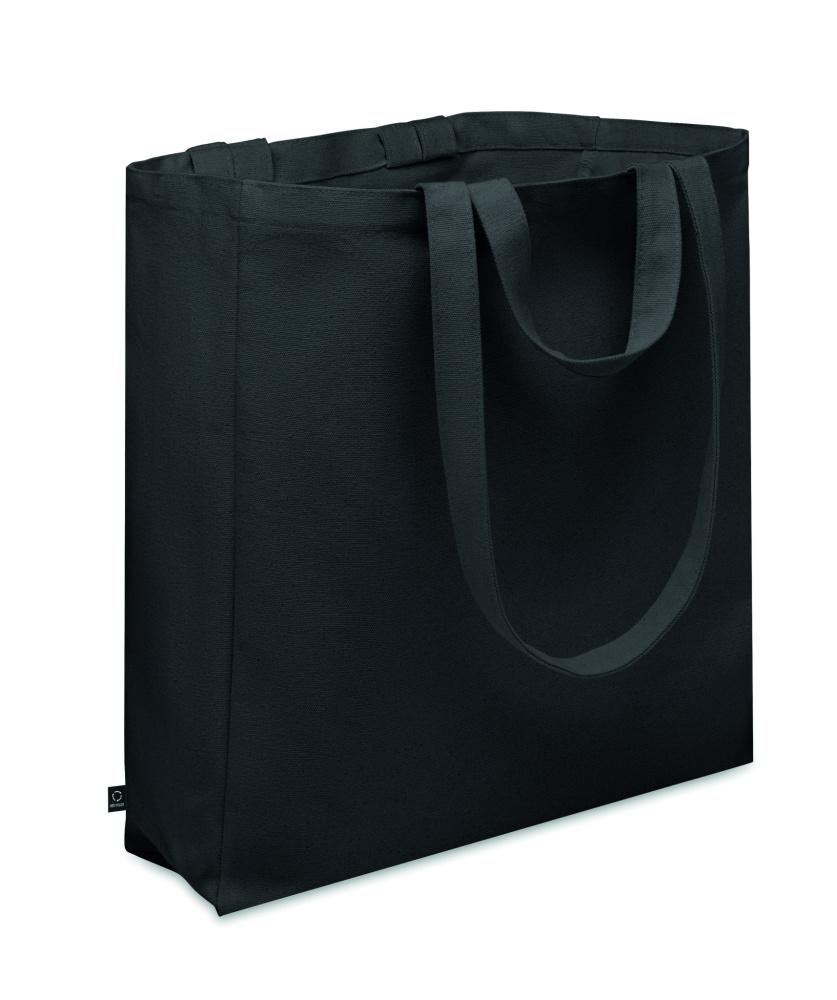 Logotrade promotional giveaways photo of: Recycled cotton shopping bag