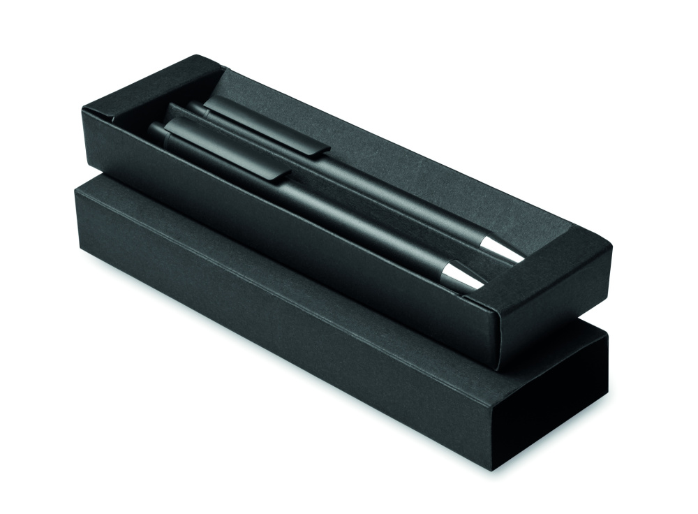 Logotrade promotional giveaway picture of: Recycled aluminium pen set