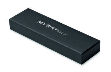 Logotrade promotional giveaway image of: Recycled aluminium pen set