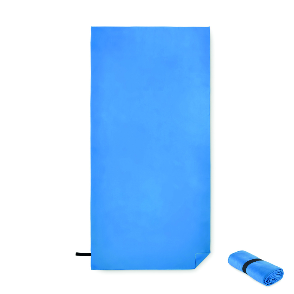 Logo trade advertising product photo of: Double sided microfibre towel