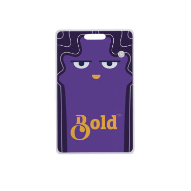 Logo trade corporate gifts image of: Findit RCS rplastic ultra-thin finder card rechargeable