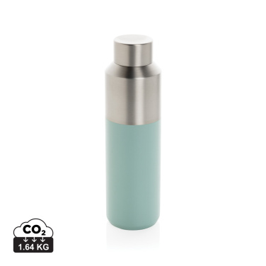 Logotrade promotional merchandise photo of: Fluid RCS certified recycled steel water bottle 600ml